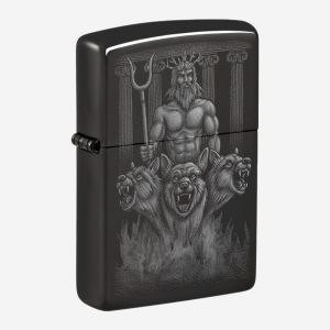 46264 24756 Zippo Greek Dogs Design
